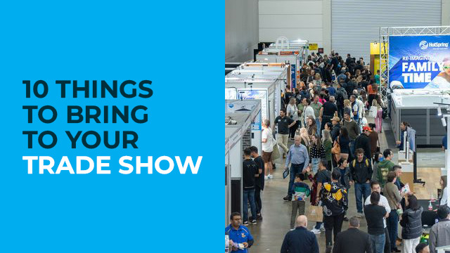 10 Things to Bring to Your Trade Show