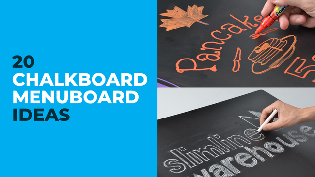 20 Chalkboard Menu Board Ideas