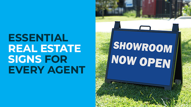 Essential Real Estate Signs For Every Agent
