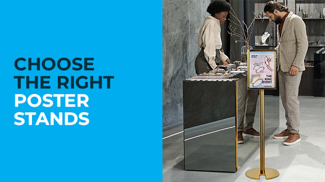 How Big Does Your Poster Stand Really Need to Be?