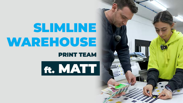Slimline Warehouse Team Spotlight – Print Team